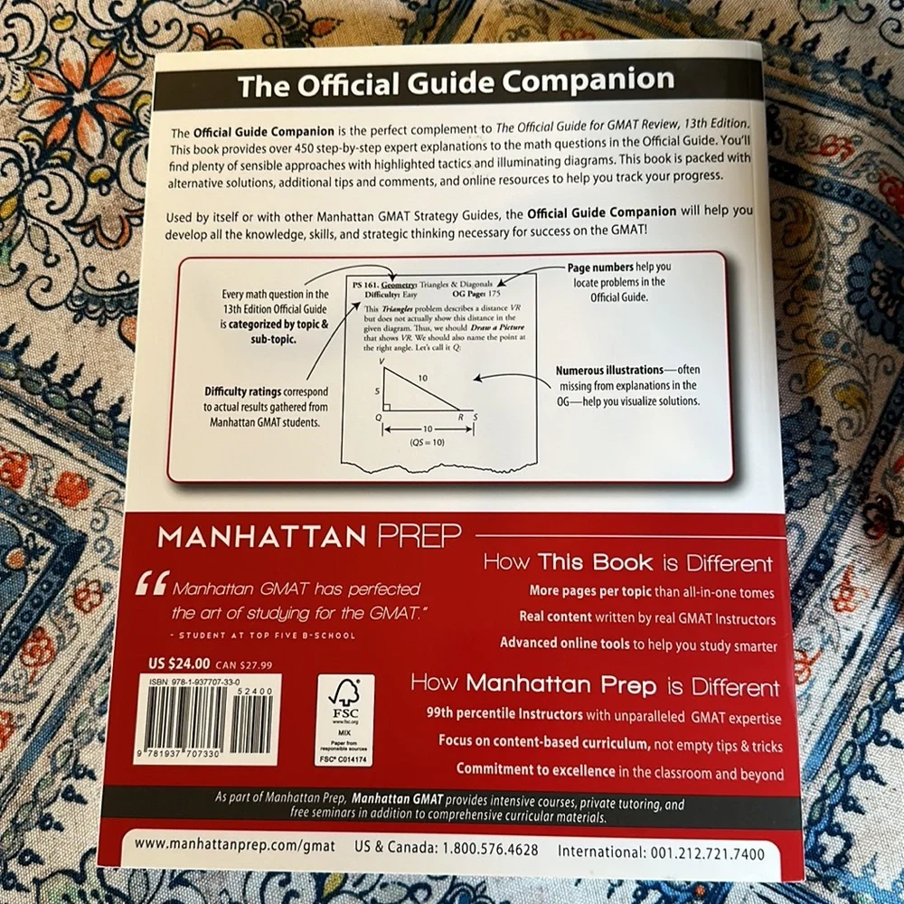 🌺.GMAT Study Guides by Kaplan, Barron’s  & Manhattan - Picture 3 of 9
